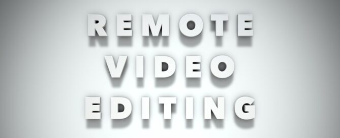 remote video editing london
