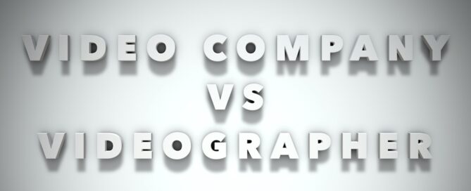 video production company vs videographer london